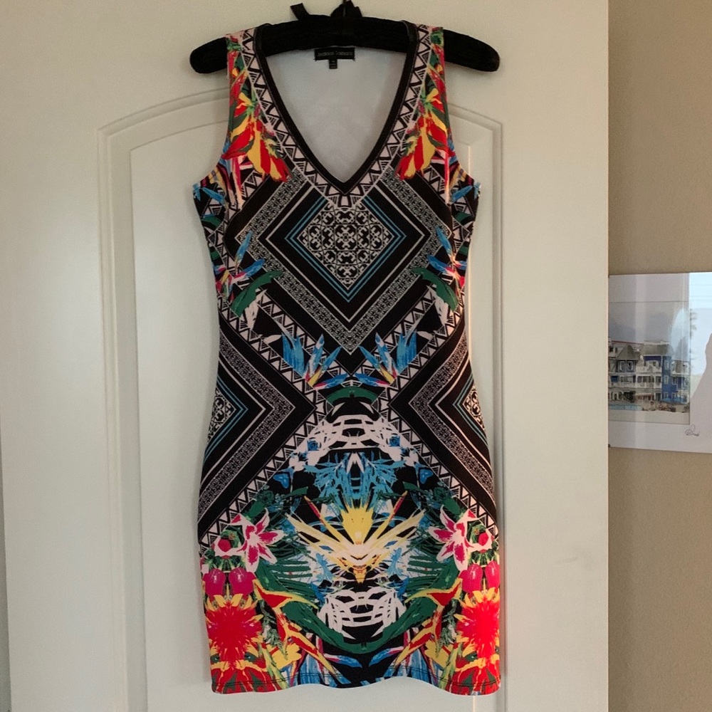Jealous tomato bodycon dress